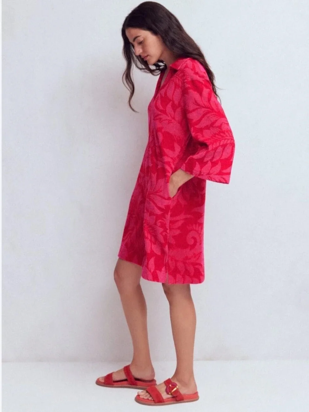 Boden pink red